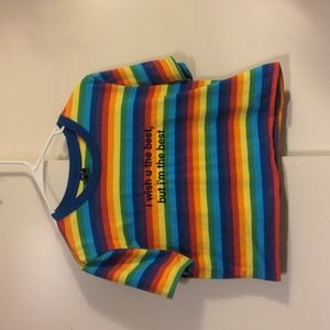 Short Sleeve Crop Top